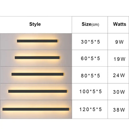 Stylish Waterproof Outdoor Wall Lamp