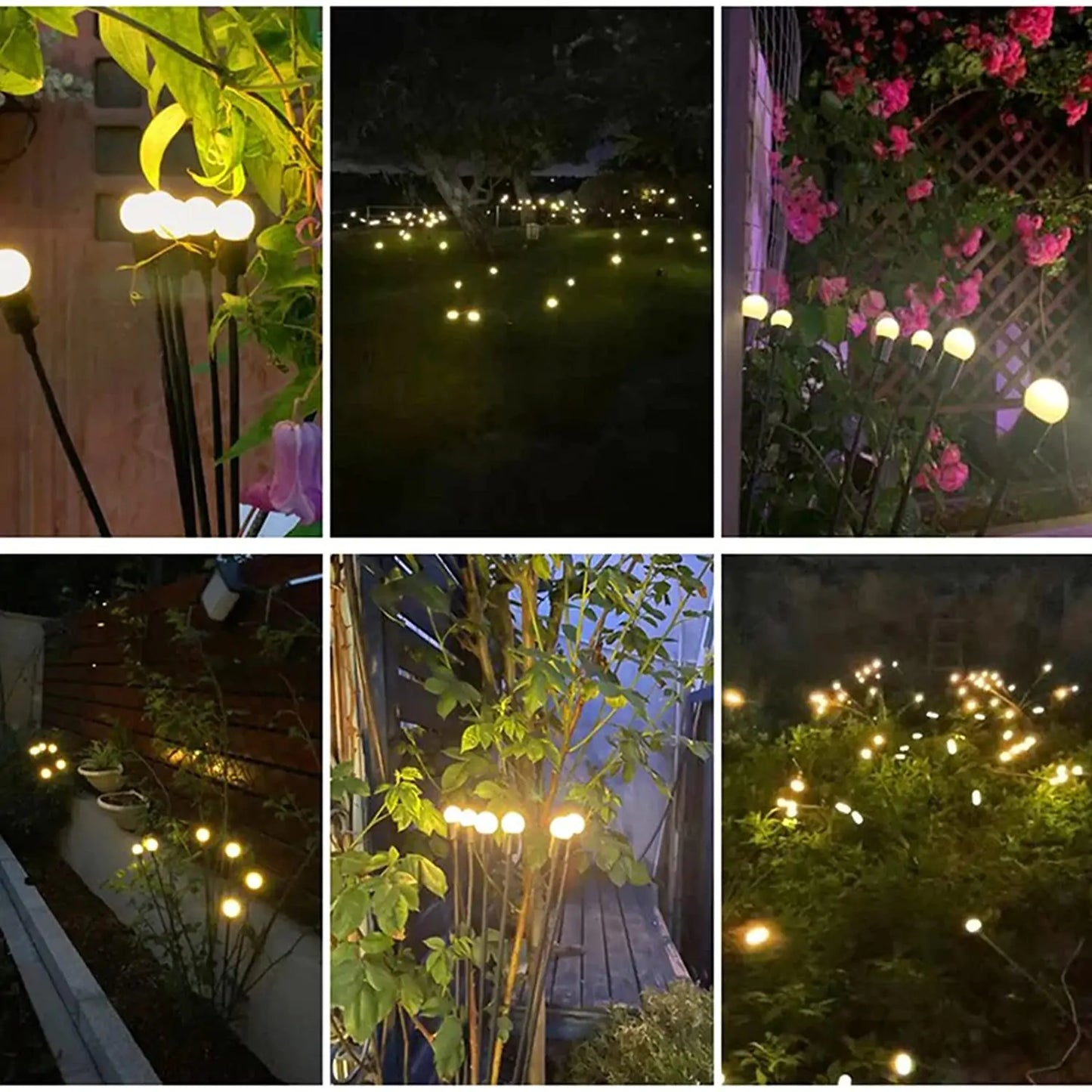 Solar Firefly Lights to brighten your garden