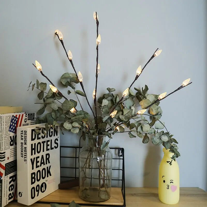 Beautiful LED Willow Branch Lamp