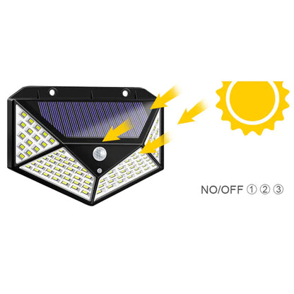 Outdoor Solar 100 LED Motion Sensor Light