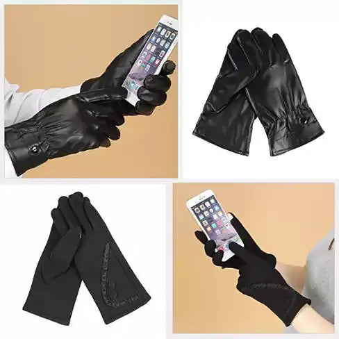 Men's And Women's Phone Touch Friendly Gloves