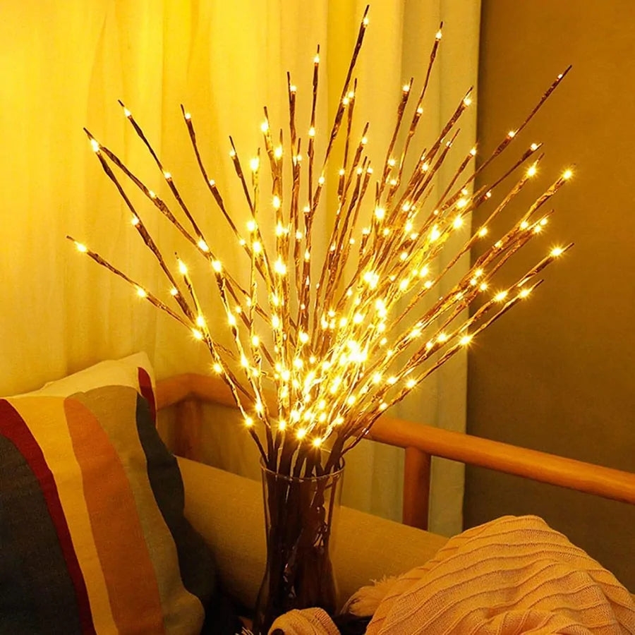 Beautiful LED Willow Branch Lamp