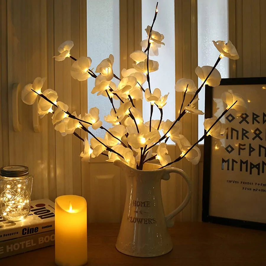 Beautiful LED Willow Branch Lamp