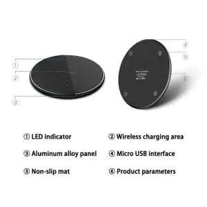 10W Fast Wireless Charger Pad